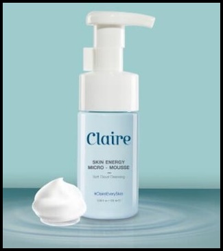 Claire Skin Energy Micro Mousse แคลร์ ไมโครมูส โฟมล้างหน้า