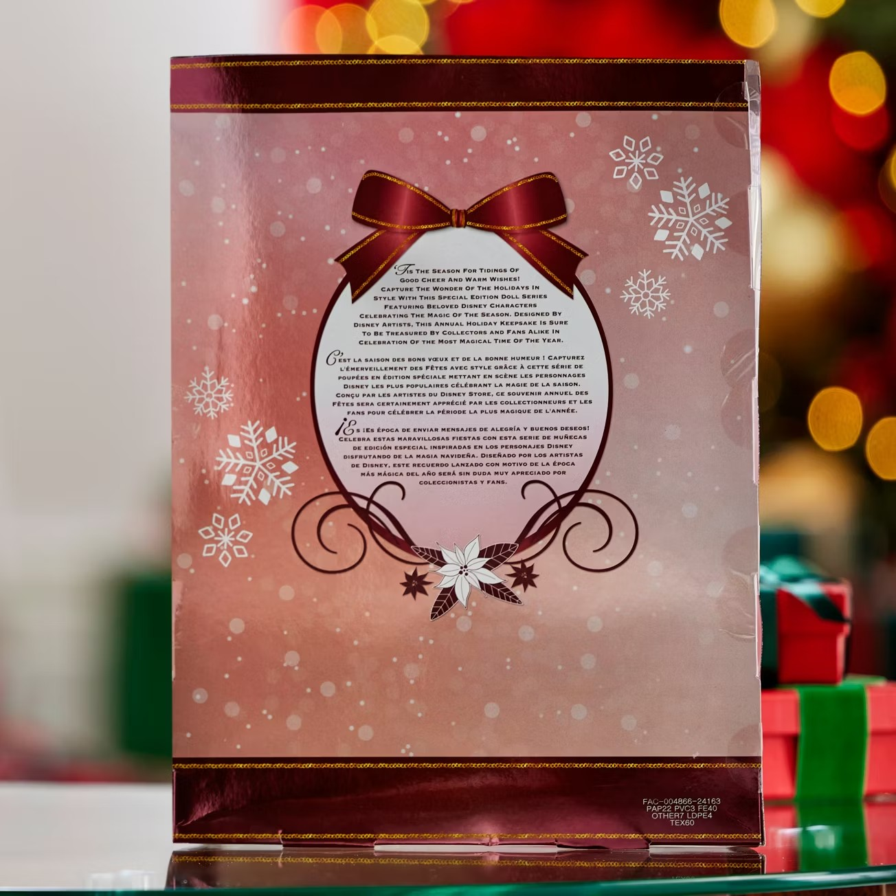 นำเข้า USA ตุ๊กตา Belle 2024 Holiday Special Edition Doll, Beauty and the Beast ราคา 2,990 บาท