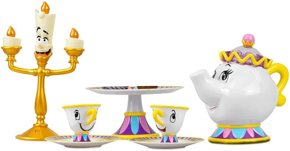 รถชา Disney Beauty and The Beast ''Be Our Guest'' Singing Tea Cart Play Set ราคา 3,990 - บาท