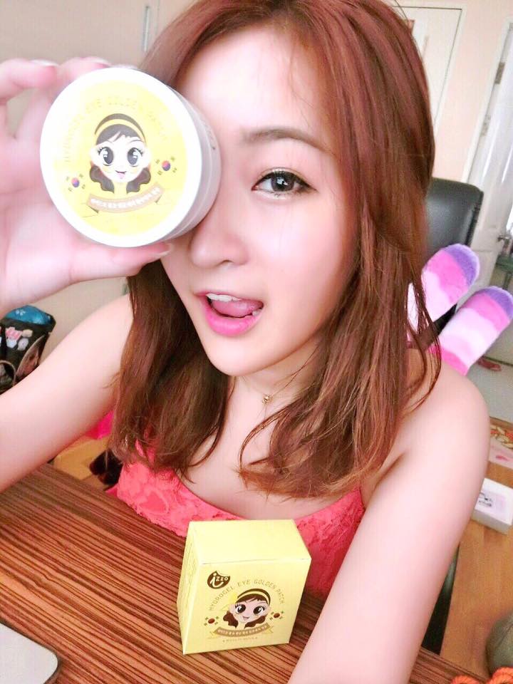 แผ่นเจลมาร์คตา (izzo first Beauty eye patch)