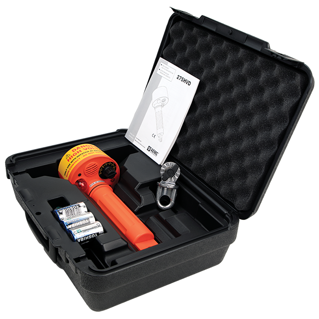 AEMC รหัส 275-HVD เครื่องตรวจจับไฟฟ้าแรงสูงแบบไม่สัมผัส,Non-contact high voltage detector,80V~275kV,Cat.2131.12