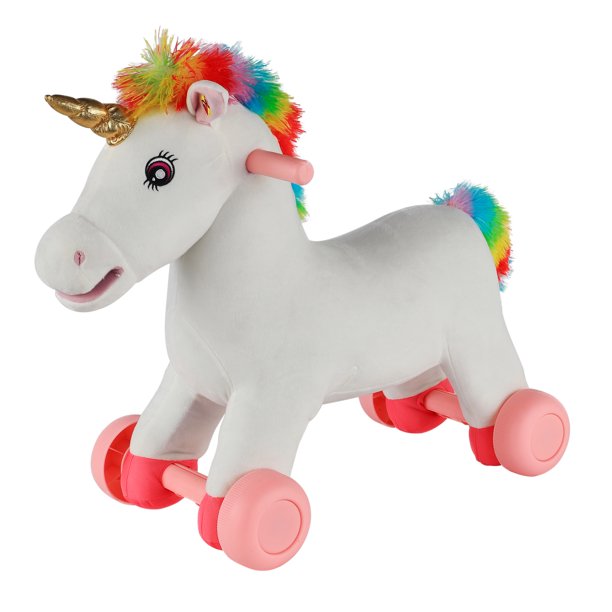 ม้าโยก ขาไถเด็ก ยูนิคอร์น ขยับปากร้องเพลงพูดได้ Rockin' Rider Celeste 2-in-1 Unicorn ราคา 3,190 - บาท