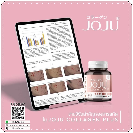 โจจู คอลลาเจน พลัส JOJU Collagen Plus แพ็คเกตใหม่ ของแท้