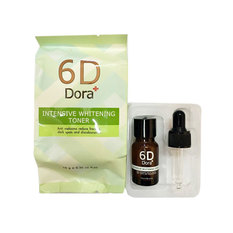 โทนเนอร์ 6D Dora สลายฝ้า กระ (6D Dora+ Intensive Whitening Toner 10 ml.)