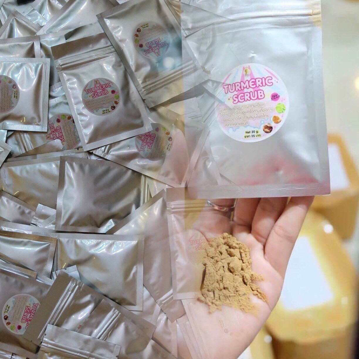 สครับขมิ้นมะขาม (Turmeric scrub)
