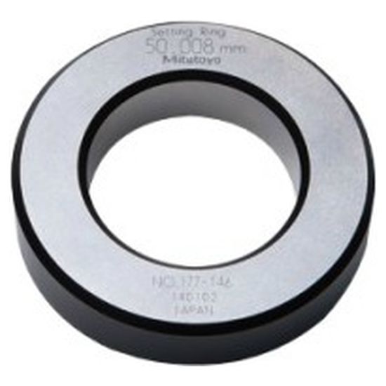 Mitutoyo รุ่น177-146เกจสำหรับตั้งค่า(Setting)งานวัดรูในขนาดØ50mm.Steel Setting Ring/Tol=±1.5µm/OD=Ø85mm/Thicness20mm