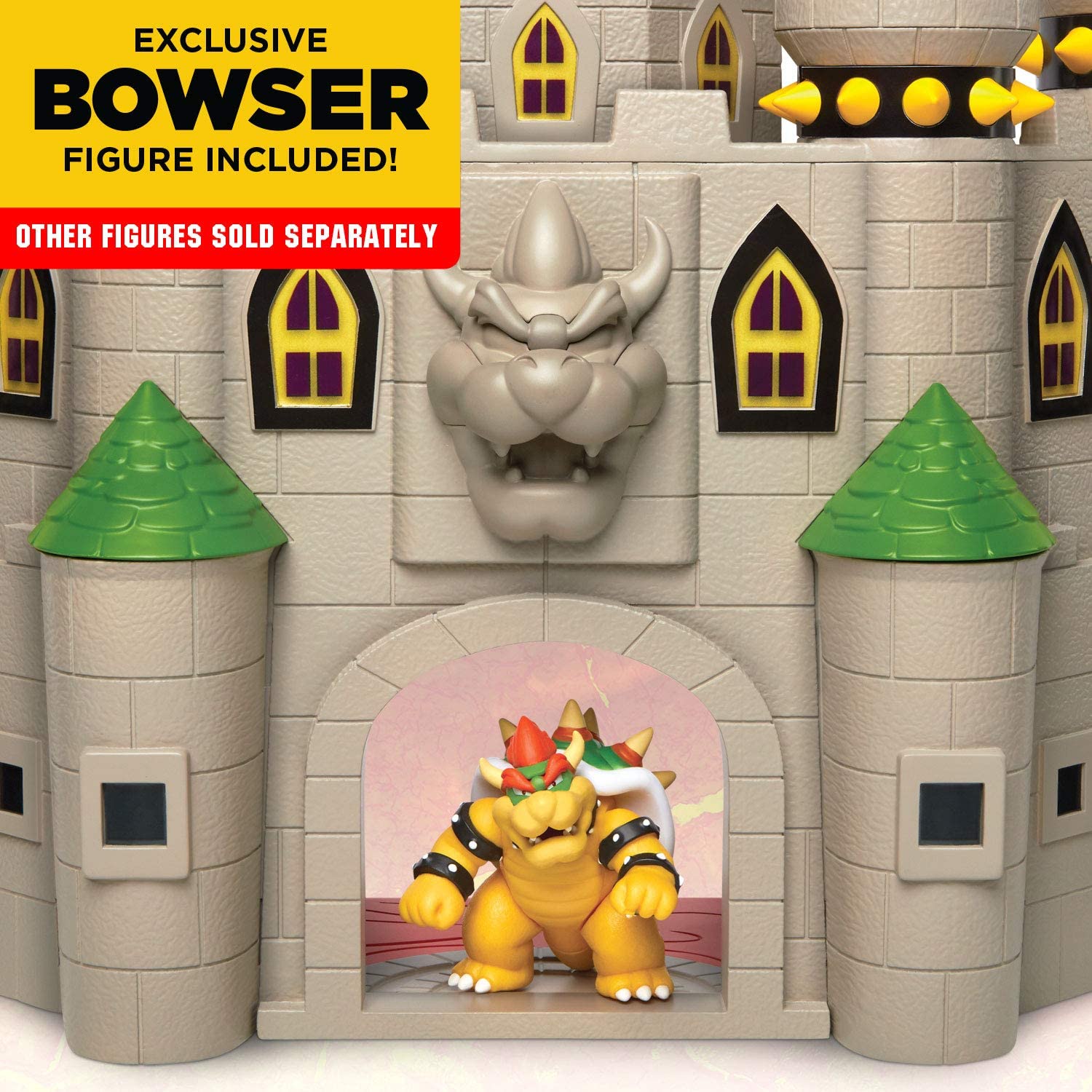 ปราสาทมาริโอ้-มีเสียงSuper Mario Nintendo Deluxe Bowser's Castle Playset ราคา 3,390.- บาท