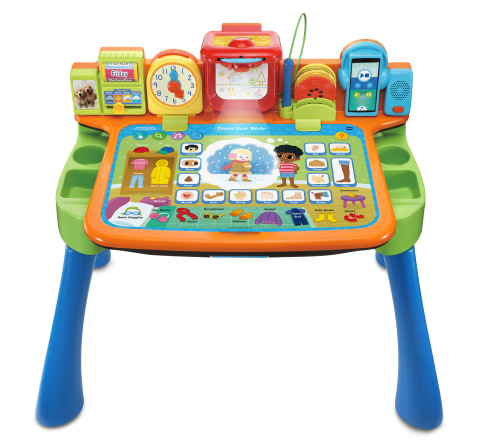 ใหม่!⭐️ VTech Explore & Write Activity Desk Transforms into Easel & Chalkboard โต๊ะกิจกรรมเพื่อการเรียนรู้รอบด้าน 5in1