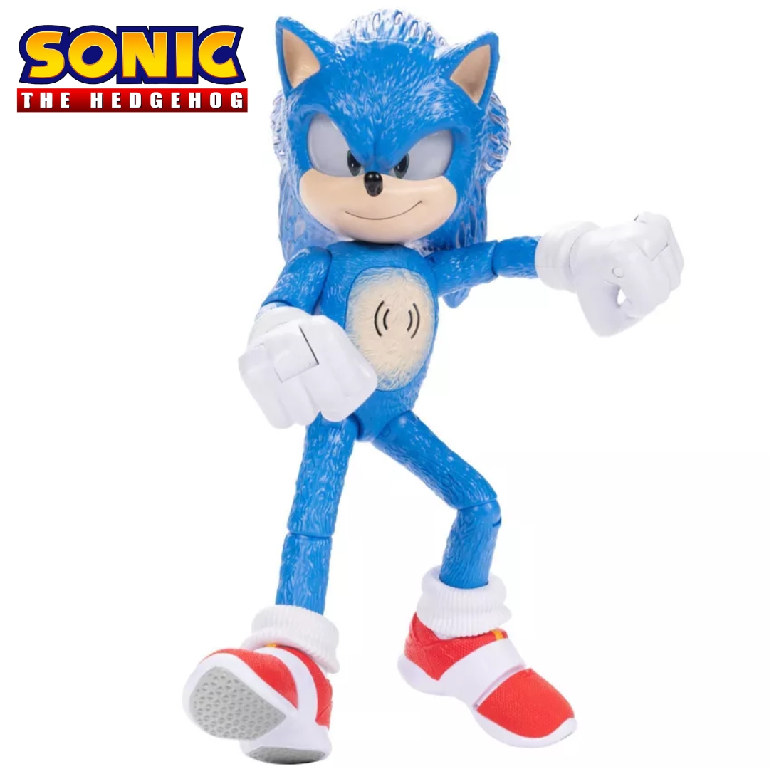 นำเข้า 🇺🇸 ✨สุดล้ำ🌀ฟิกเกอร์ Ultimate Talking Sonic 12” จากภาพยนตร์ Sonic The Hedgehog 3 ราคา3,690 บาท