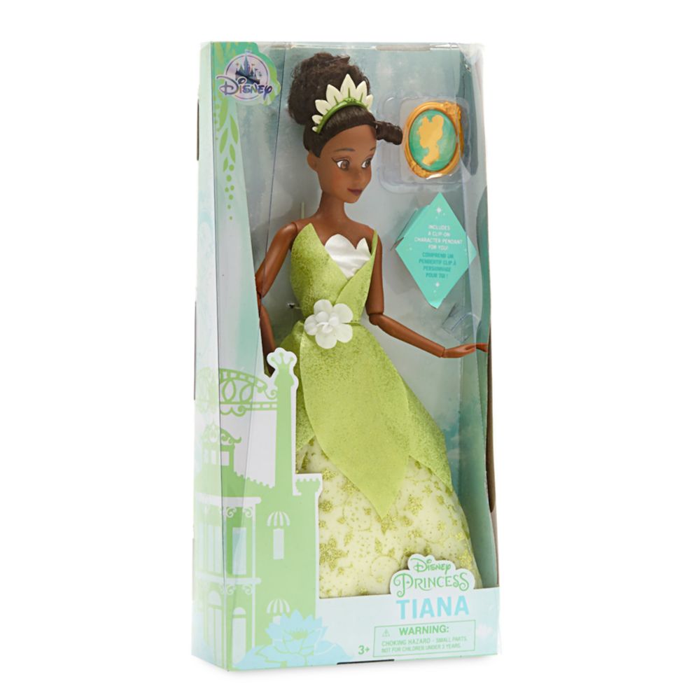 ตุ๊กตา Tiana Classic พร้อมจี้ - The Princess and the Frog