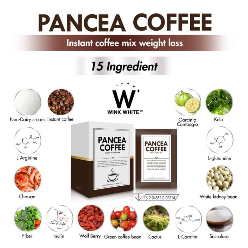 แพนเซีย คอฟฟี่ กาแฟลดน้ำหนัก (PANCEA COFFEE)