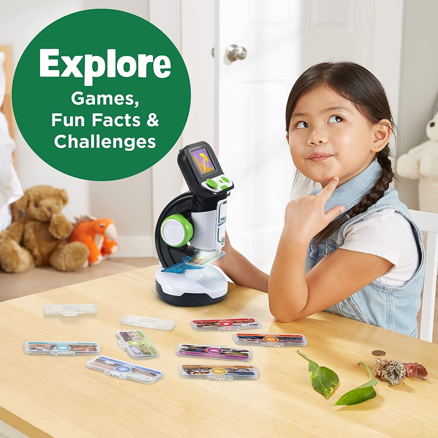กล้องจุลทรรศน์อัจฉริยะพูดได้LeapFrog Magic Adventures Microscope ราคา 3,790 บาท