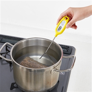 Tanita รุ่นTT-508N-YLเครื่องวัดอุณหภูมิดิจิตอลตัวเครื่องสีเหลือง,Cooking Thermometer Waterproof,Meas.range:-50～250°C