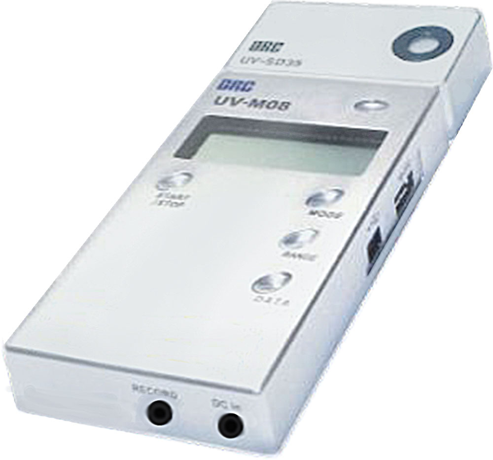 ORC รุ่นUV-M08เครื่องวัดความเข้มข้นและปริมาณของแสงยูวี,UV Intensity,Wave range:310～385nm,Meas.range:0.01～1,000