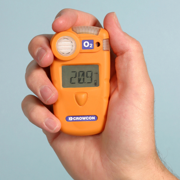 Crowcon รุ่นGasmanเครื่องวัดแก๊สแบบพกพาติดตัวหน้าจอLCDขนาดใหญ่,Portable Single Gas With Data-Logger