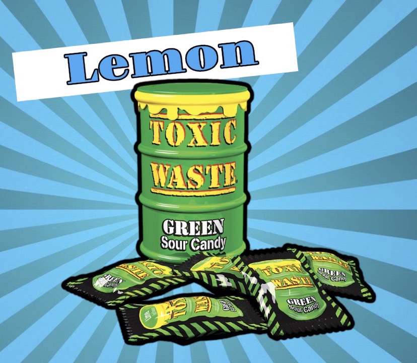 ใหม่(new)ขนมยอดฮิตอมริกาTOXIC WASTE Drums Sour Candy1.7oz ราคากระปุกละ : 200 บาท