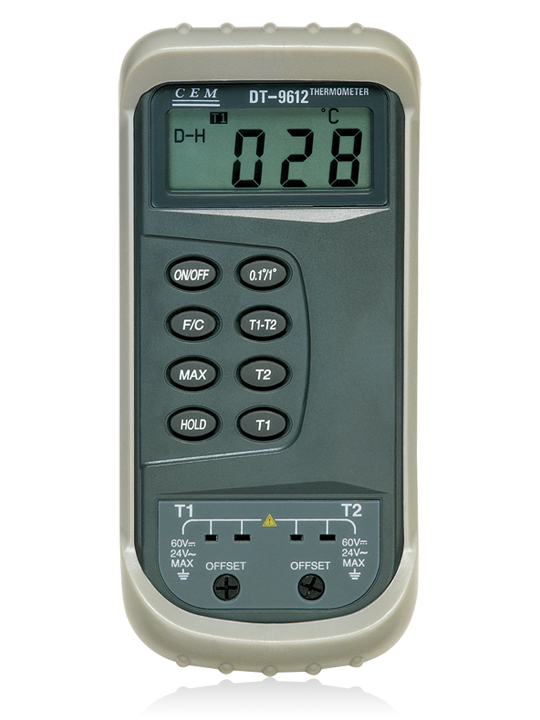 DT-9610B / 9612/629/630 เครื่องวัดอุณหภูมิ