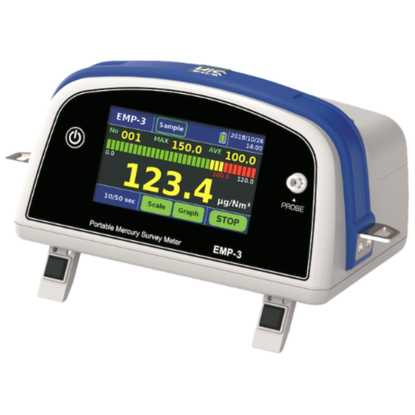NIC รุ่น EMP-3 เครื่องวัดไอระเหยของปรอทชนิดพกพา , Portable Mercury Survey Meter