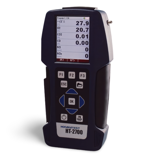 Hodaka รุ่นHT-2700เครื่องวิเคราะห์ก๊าซไอเสียจากการเผาไหม้Combustion Exhaust Gas Analyzer(O2/CO2(NDIR) 0～20.00％)