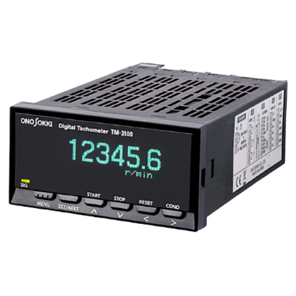OnoSokki รุ่นTM-3140เครื่องแสดงค่าความเร็วรอบแบบดิจิตอล,Digital tachometer (with comparator output)