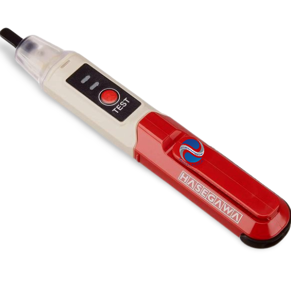 Hasagawa รุ่น HTE-700DL ปากกาตรวจจับแรงดันไฟฟ้าพร้อมไฟ LED,AC/DC low voltage detector with LED light,volt.range:AC50～600V,DC12～750V