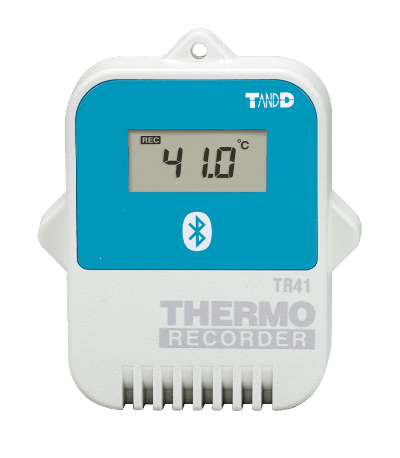 T&D รุ่นTR41เครื่องบันทึกข้อมูลที่รองรับบลูทูธBluetooth Compatible Data Logger TR41