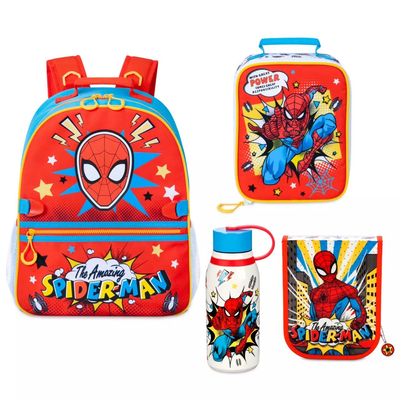 🎒กระเป๋าเป้สไปเดอร์แมน นำเข้า🇺🇸 Spider-Man Toddler Backpack for School ''The Amazing Spider-Man'' ราคา 1390 บาท