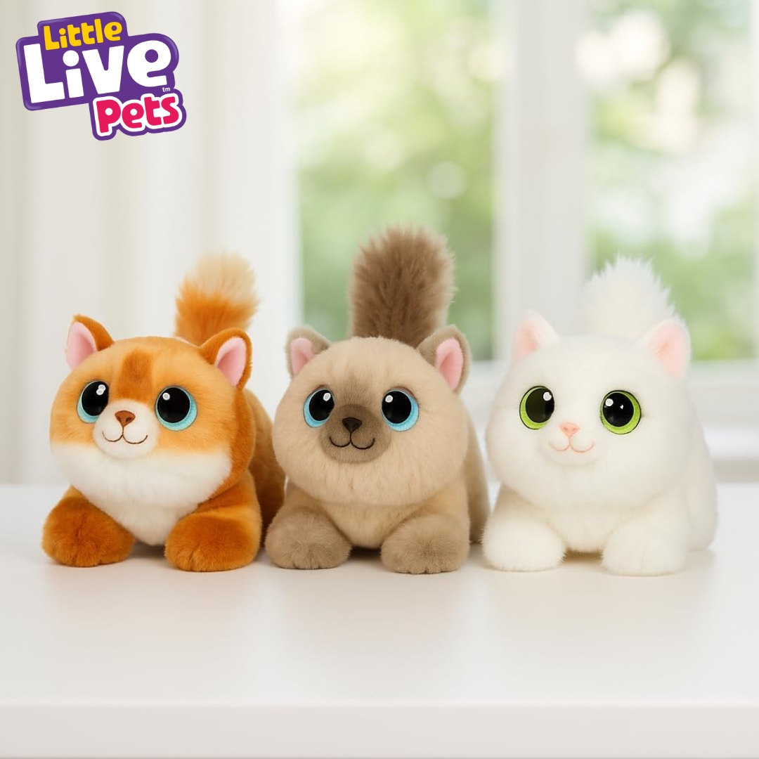 นำเข้า 🇺🇸😻 บ้านเหมียวสุดน่ารักที่กลายเป็นกระเป๋าหิ้วได้- Little Live Pets My Kitty's Home Mini Playset 👜💕