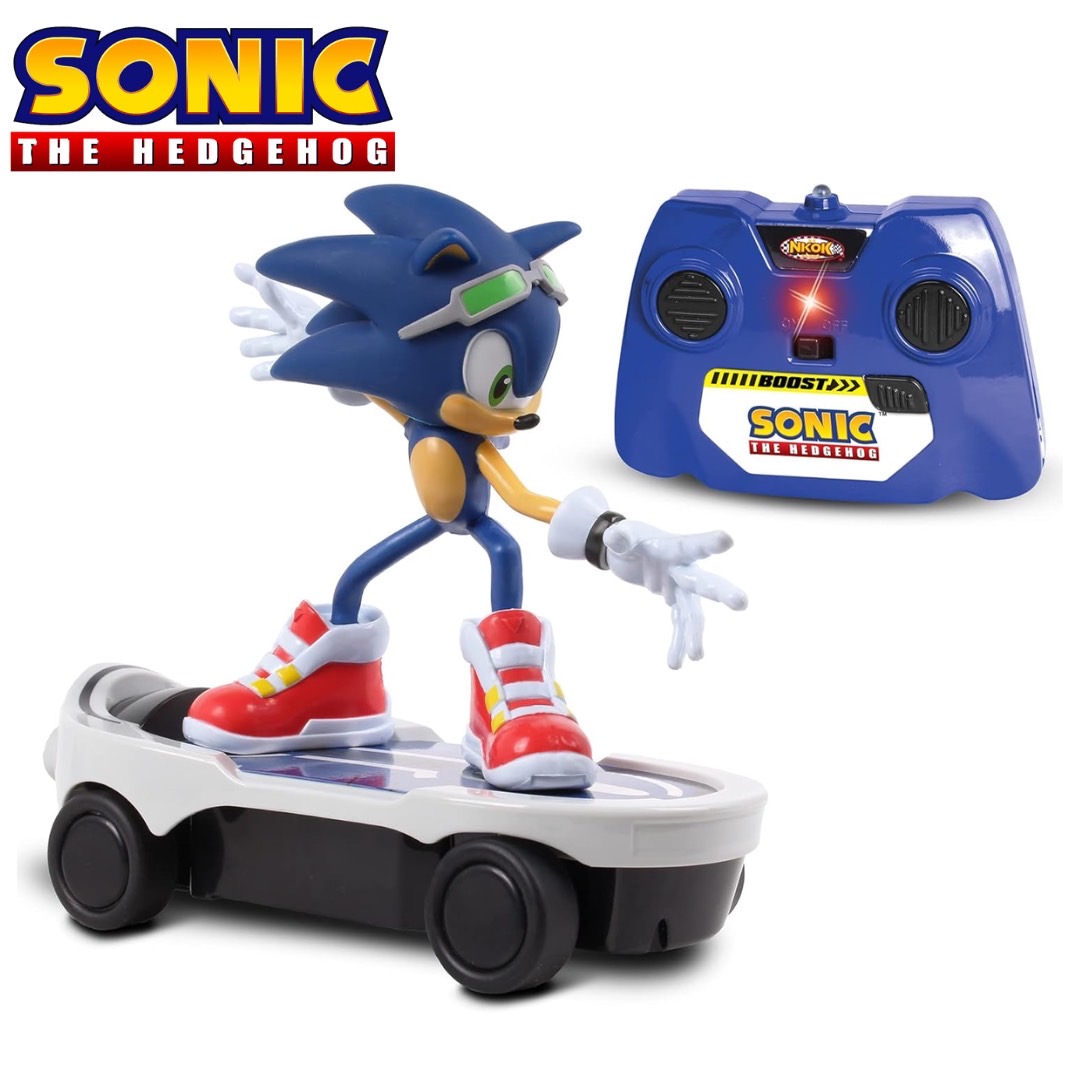 นำเข้า 🇺🇸 🌀 รถบังคับโซนิคสุดมันส์ !NKOK Sonic Free Rider R/C – จากซีรีส์ Sonic the Hedgehog ราคา 2,390 บาท