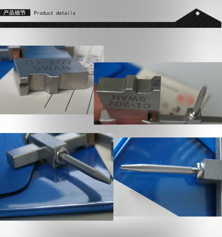 SwanGauge รุ่นC1-20VมาตรวัดระดับแบบสเกลLevel Gauge Swan,Meas.range:±10mm.,Division Value:0.05mm.