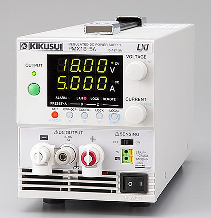Kikusui รหัส PMX35-3A เครื่องจ่ายไฟกระแสตรง,DC power supply(35V/3A),voltage range:0A～3.15A