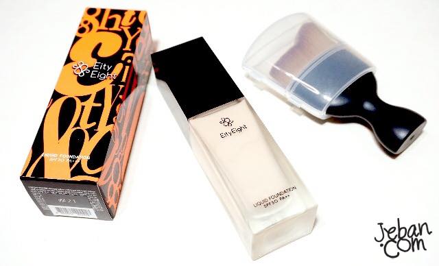 Eity Eight LIQUID FOUNDATION SPF 30 PA+++(ลิควิด ฟาวเดชั่น 88 พร้อมแปรง)