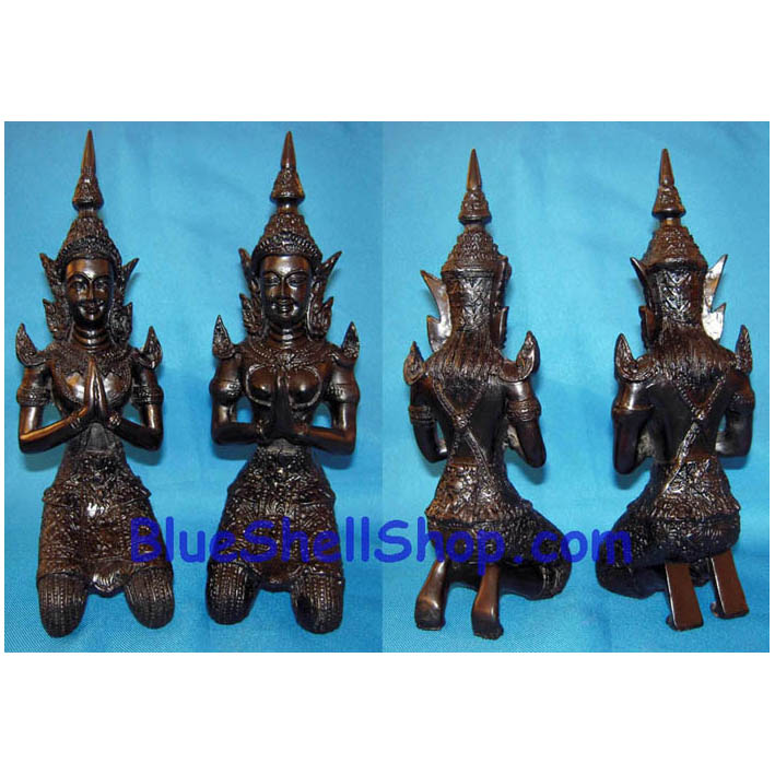 เรซิ่นดำพระพนมมือใหญ่