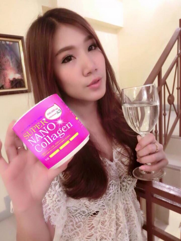 ซุปเปอร์ นาโน คอลลาเจน (Super nano collagen 250,000 mg + Hyaluron x3)