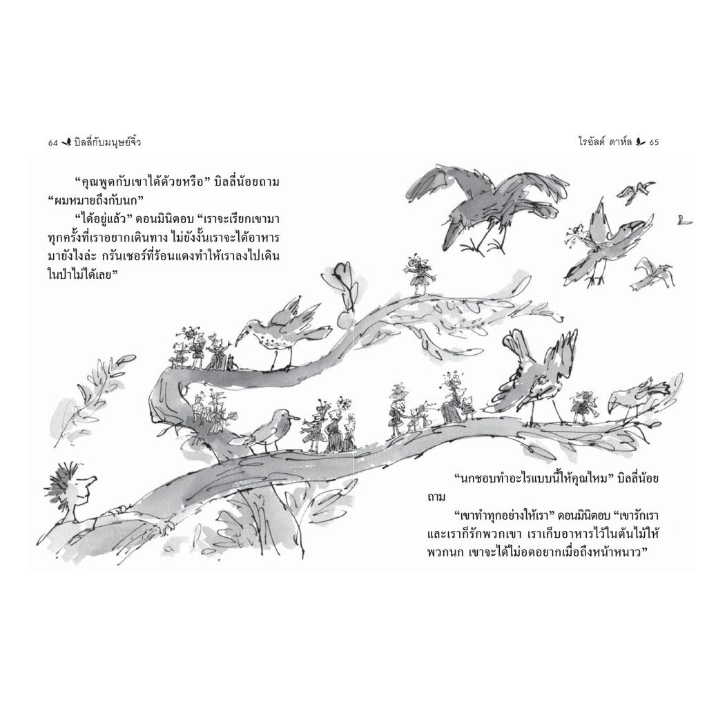 บิลลี่กับมนุษย์จิ๋ว(ปกอ่อน) 5 ปี ขึ้นไป วรรณกรรมเยาวชน