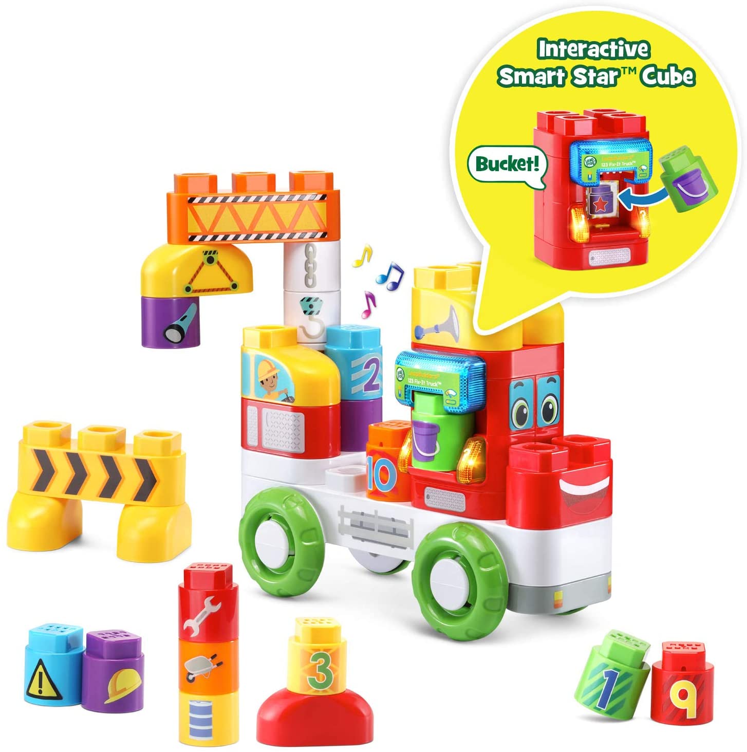 รถบรรทุก Fix-It หลากสี LeapFrog LeapBuilders 123 ราคา 1390 - บาท