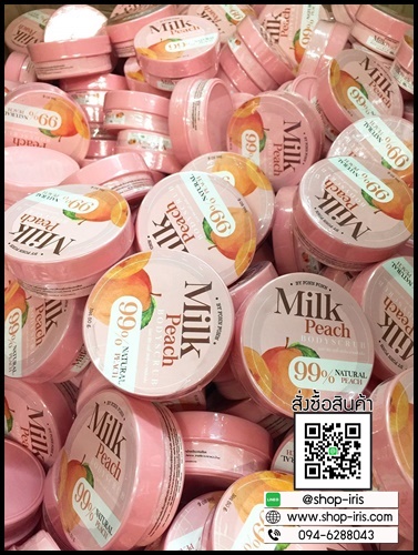 สครับพีช Milk Peach Bodyscrub BY FONN FONN