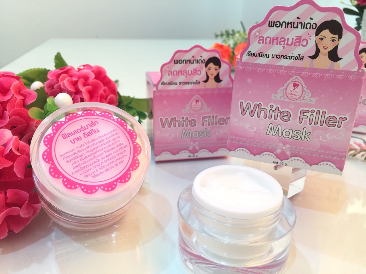 ไวท์ ฟิลเลอร์ มาส์ก (White Filler Mask by DSkin)