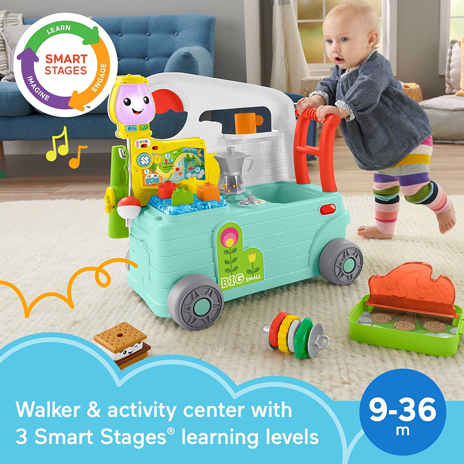 Fisher-Price Laugh & Learn On-the-Go Camper ราคา 3,990 - บาท