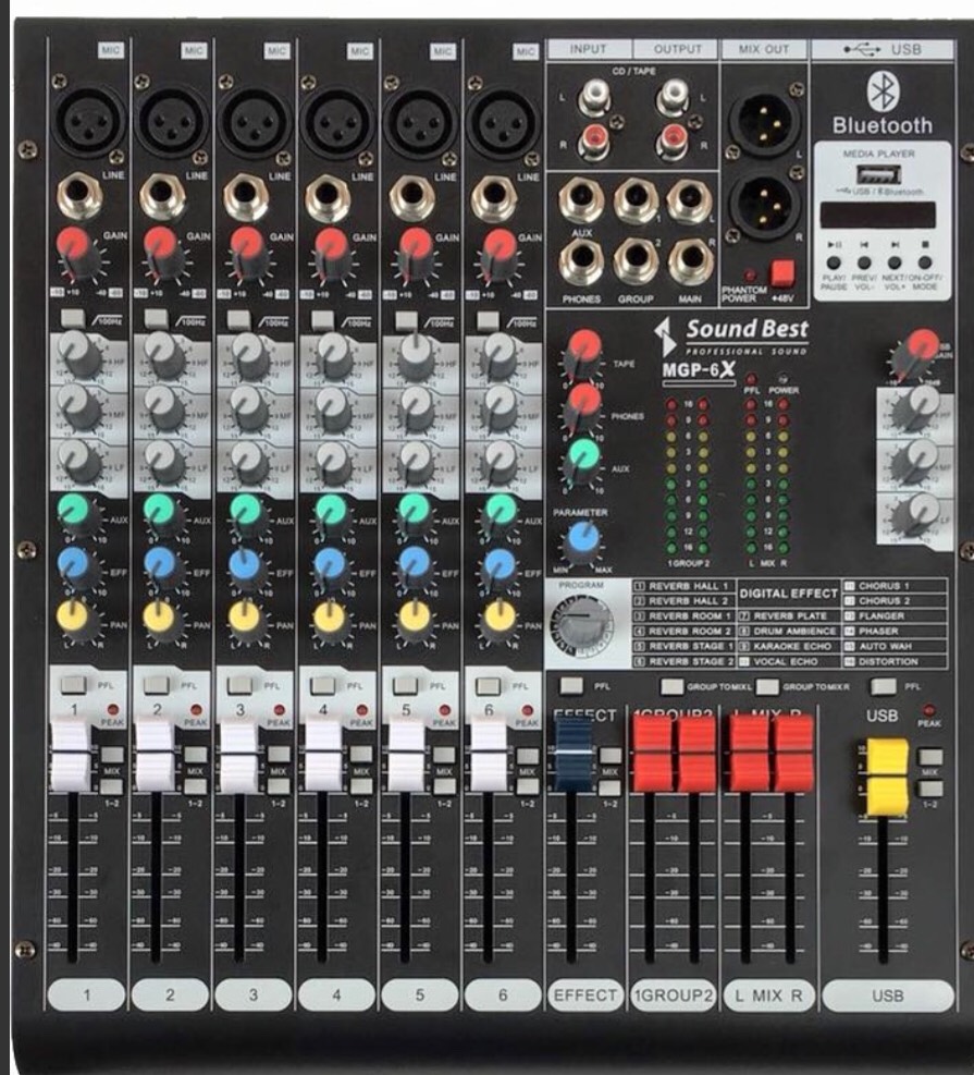 MIX-SOUND BEST-MGP-6X #24000-41800-20-611023