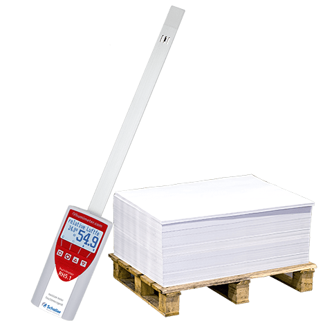 Schaller รุ่น RH-5.1 เครื่องวัดความชื้นกระดาษ,Paper moisture meter Relative air humidity:0～100%,Resolution:0.1%