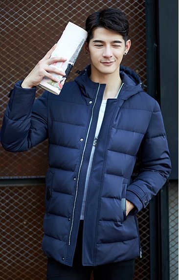 CM5909011 เสื้อโค้ทผู้ชาย มีฮูด แต่งเฟอร์ แฟชั่นเกาหลี (พรีออเดอร์) รอ 3 อาทิตย์หลังชำระเงิน CM5909011 ชิ้น