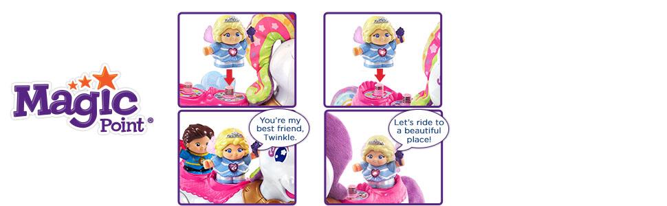 ของเล่นสุด" มหัศจรรย์ ยูนิคอร์น VTech Go! Go! Smart Friends Twinkle the Magical Unicorn เเละเเสงไฟ มีชีวิตชีวา ราคา 1990 บาท