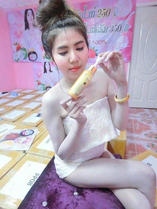 เซรั่มเนื้อทอง By พริ้วพราว