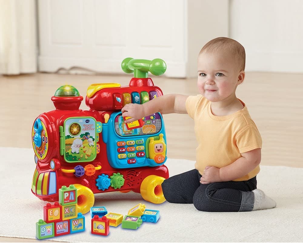 ของแท้ รถไฟ VTech Sit-to-Stand Ultimate Alphabet Train รุ่นใหม่ล่าสุด สินค้ายอดฮิตท๊อปรีวิว