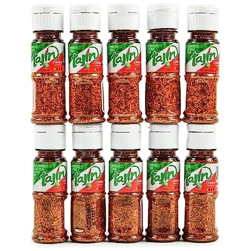 NEW ผงเครื่องเทศ นำเข้า🇺🇸 Tajin เครื่องปรุงรสพร้อมมะนาว Mini 0.35 oz. ราคา 50 บาท/ ขวด