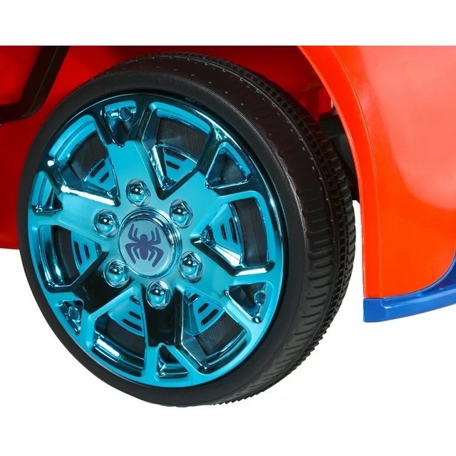 นำเข้า🇺🇸 ซุปเปอร์คาร์สไปเดอร์แมนDynacraft Spider-Man 6-Volt Unisex Kids Ride-on เหมาะสำหรับเด็ก 3+ , ราคา 10,900 บาท