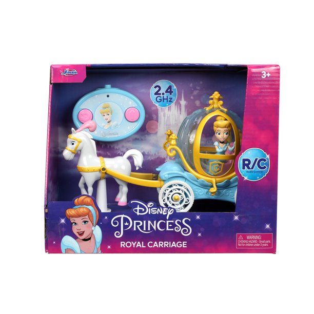 รถบังคับ Disney 1:24 Princess Cinderella Horse-Drawn Carriage RC Radio Control Cars ราคา 2,190 - บาท