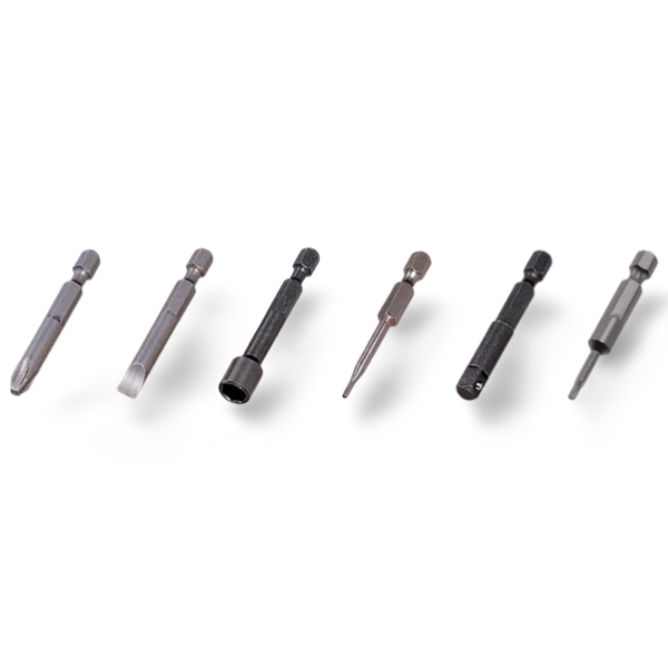 Tohnichi No.61 BIT B-W4, W4 Hexagon Bit with 1/4" Hex Root End