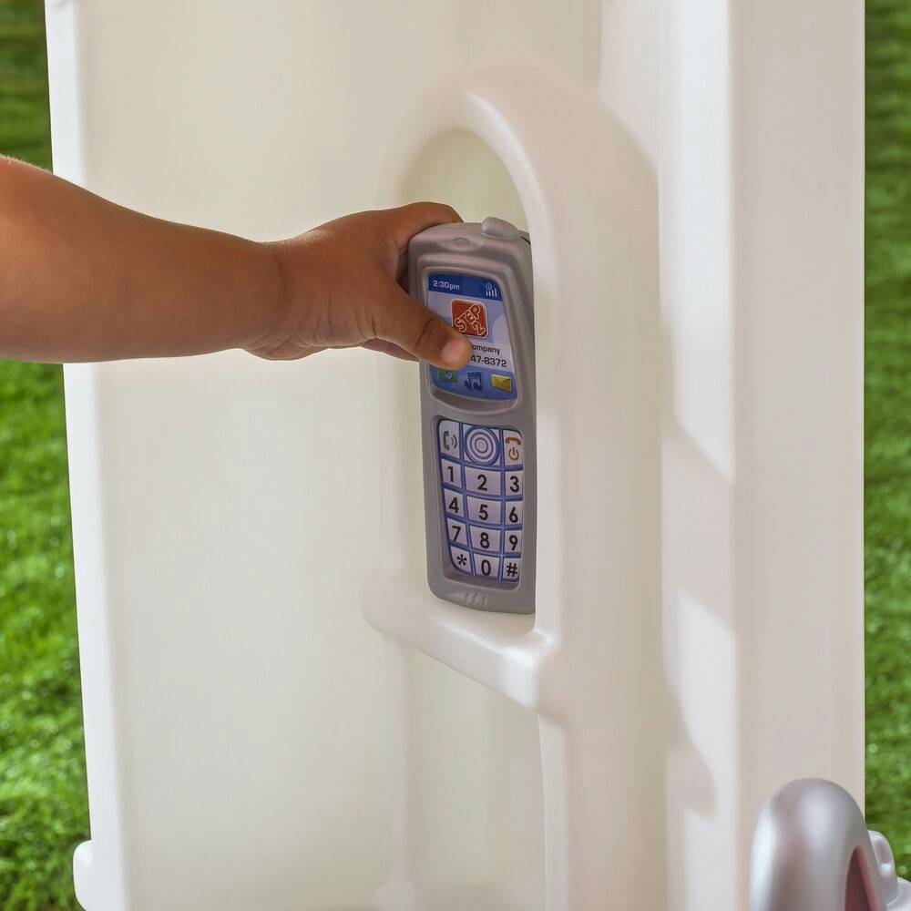 บ้านเด็กเล่นหลังน้อยสีชมพู Step2 Neat and Tidy Pink Cottage Playhouse, for Toddlers - Pink